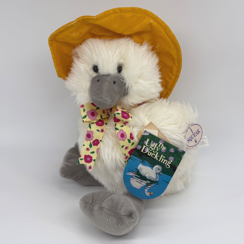 Vintage 1992 Commonwealth The Ugly Duckling Plush Exclusive Squeak With Tags